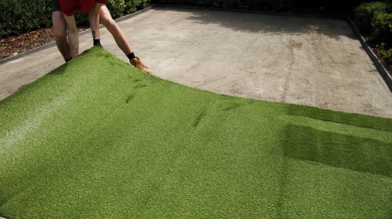 Professional sports turf installation in Rogers, AR